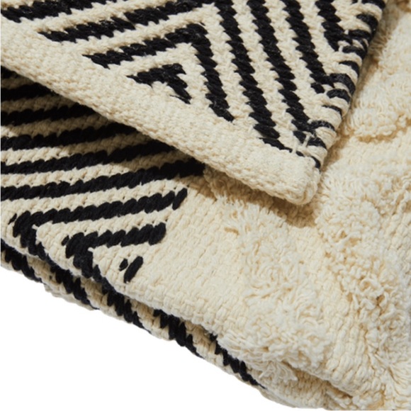 Summer & Rose Cream & Navy Decorative Rug - Picture 3 of 8